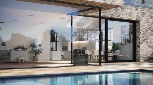 Kasdieninės Reynaers aliuminio sistemos yra puikus sprendimas panoraminiam vaizdui